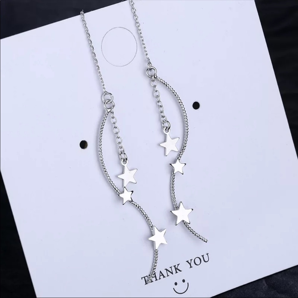 • Etta • Star Wave Earring Threaders - Picture 2 of 4